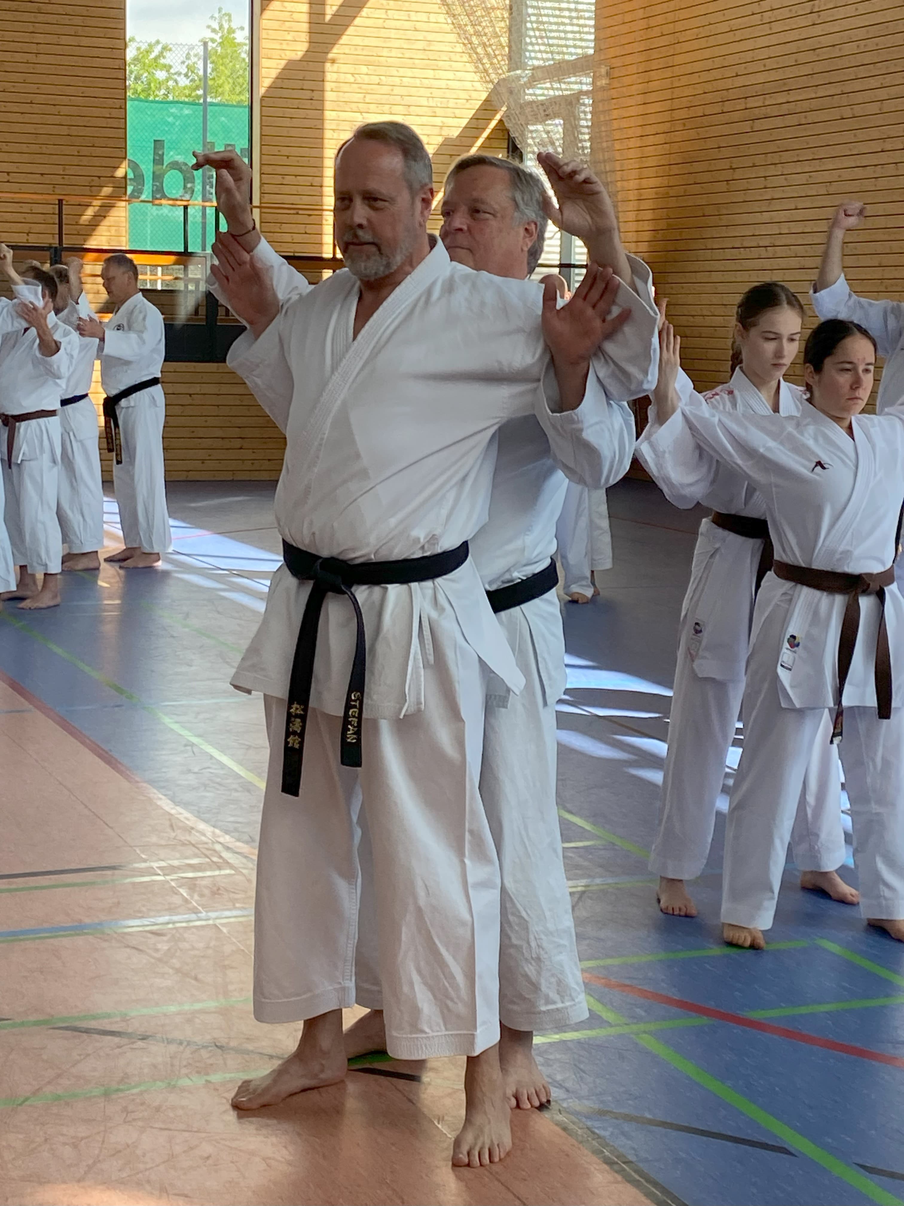 immer die Haltung bewahren<br>